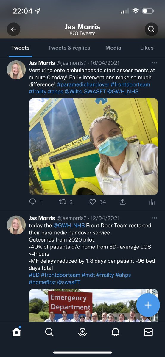 It’s been 18 months and our paramedic handover service is still going strong - linking in with <a href="/SwastClinical/">SWASFT Clinical Leads</a> to assess patients at minute 0! 8-4 Monday - Friday multiple patients are having early therapy intervention to promote early d/c #frontdoorteam #ahps <a href="/GWH_NHS/">Great Western Hospitals NHS Foundation Trust</a> #therapists