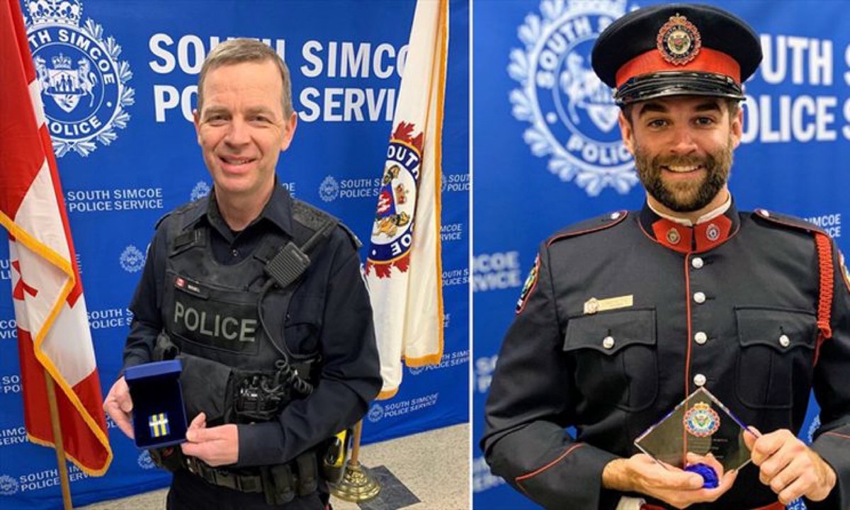 Rest In Peace 
Cst. Morgan Russell (54)
Cst. Devon Northup (33)
South Simcoe Police