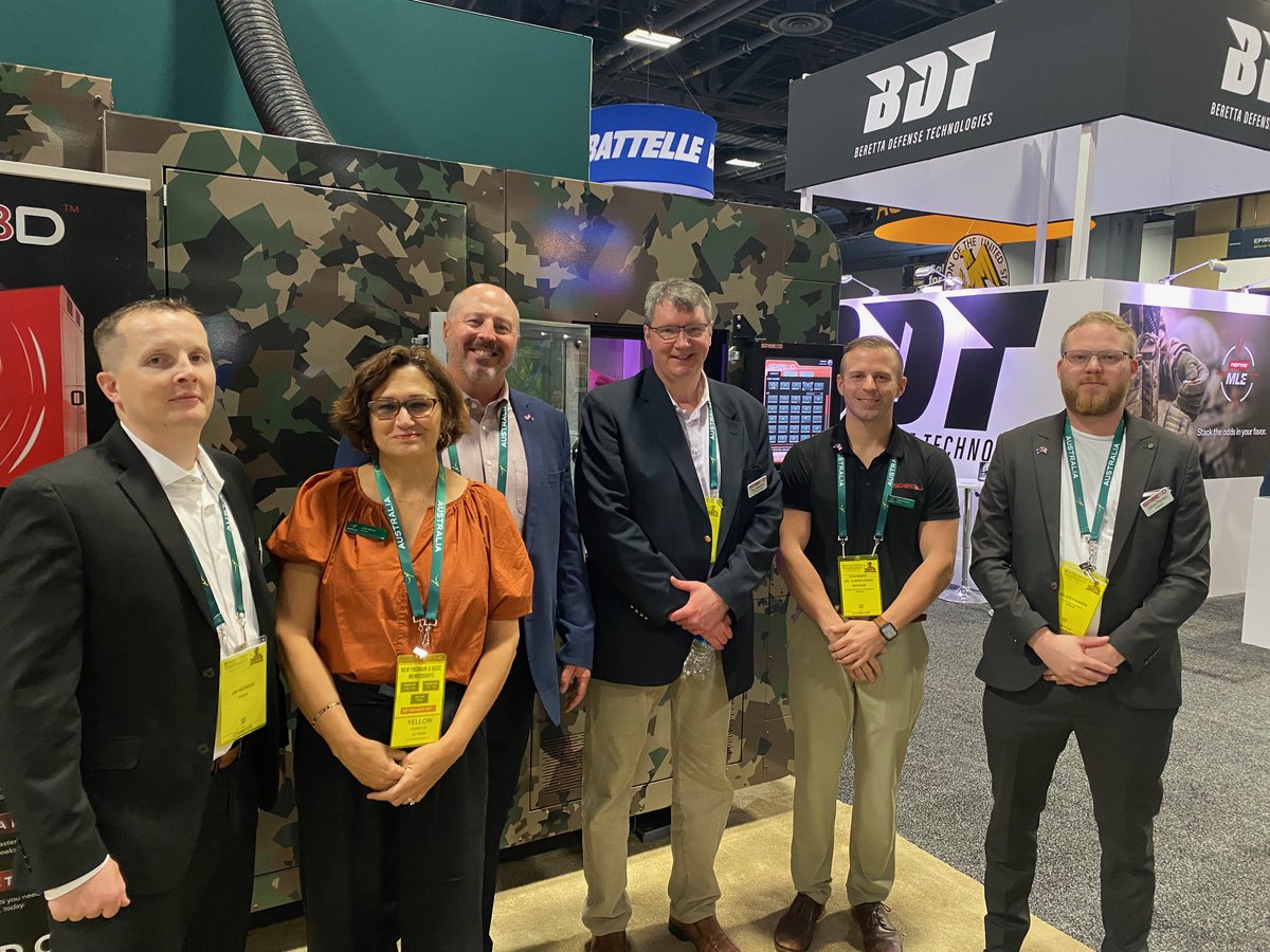 OfficialSPEE3D's tweet photo. #AUSA2022 is ending tonight. We would like to thank everyone who engaged with us and our technology throughout the event. A big thanks to Team Defence Australia for making that happen.
#coldpsray #Defense #AUSA2022 #USMarines @AUSAorg @Austrade https://t.co/OwQaeKdXVk