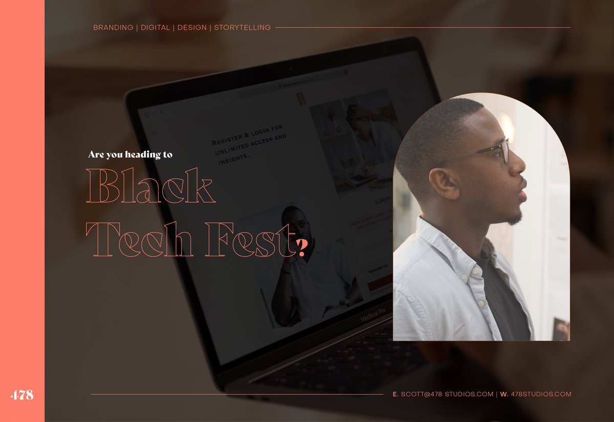 Looking forward to meeting friends, mentors &amp; clients <a href="/BlackTechFest/">BTF®</a> 
-
If you’d like to grab a coffee, some puff puff (Nigerian doughnut, for those whose mind wandered) or would like to book time to chat all things #branding, #digital, #design &amp; #storytelling, my inbox is open🧑🏾‍💻