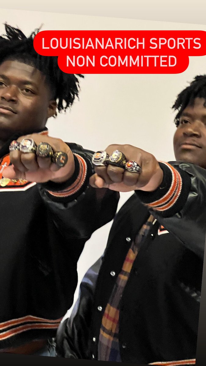 hermjay's tweet photo. NON Committed they can’t hide no more you’ll see us soon #football #college #BaseBall #basketball @CurDogFootball @WBRZSports @AdvocateSports @louisianarich @dandydonlsu @LAFootballMagTV @ https://t.co/bA2gCVoxHF