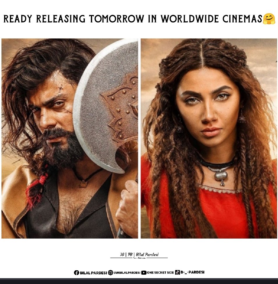 The legend of Maula Jatt Ready To Releasing Tomorrow in worldwide Cinemas 🤗♥️
#lollywoodstars #lollywoodmovies
#TheLegendOfMaulaJatt