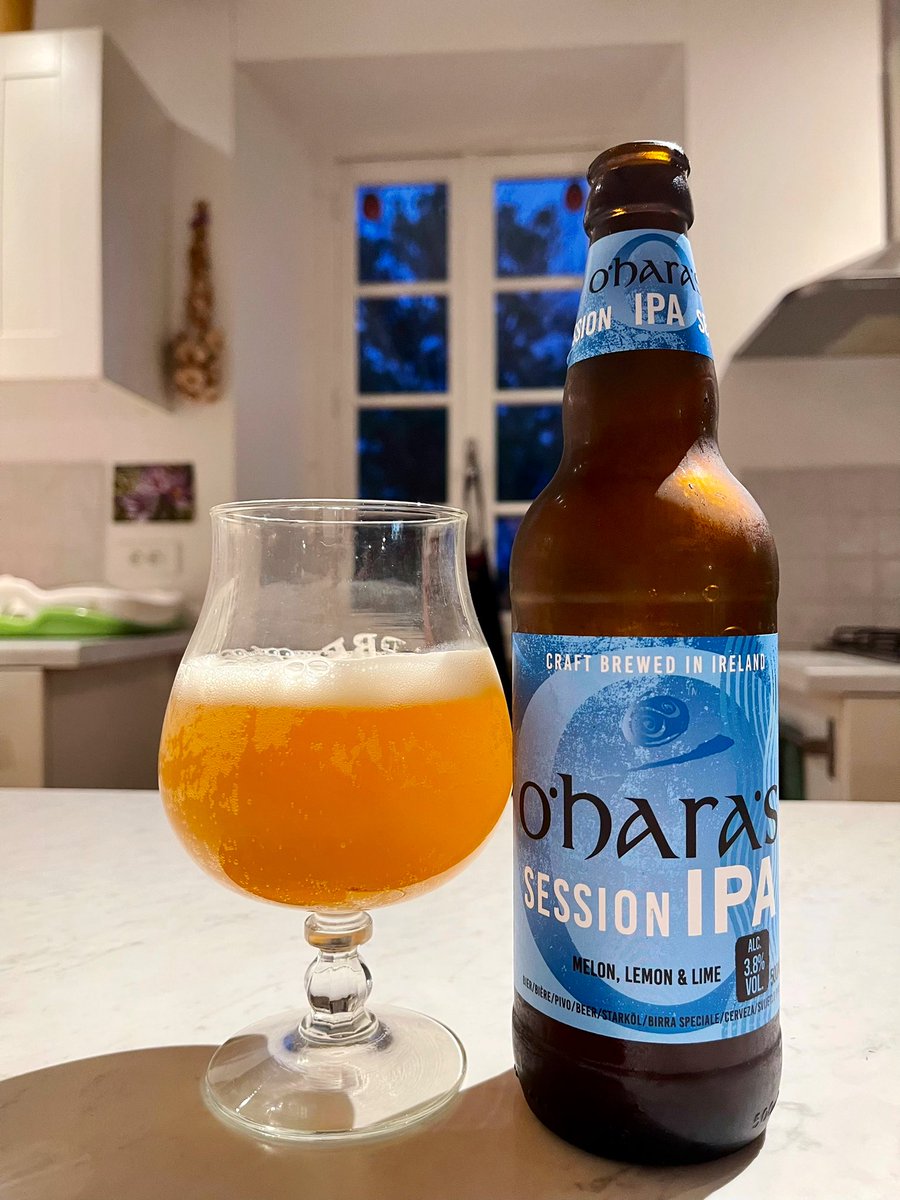 #CraftBeer #BeerLover #Beer #BeerByPhilippe 
Brought very few beers with us &amp; needed to buy some. Few Belgian beers to be found therefore went astray.😃 
Br. Belhaven Scottish Ale, 5,2%ABV, mellow, malty, fresh. 8,10
Br. O’Hara’s Session IPA, 3,8%ABV, fresh, fruity, hoppy. 8,25