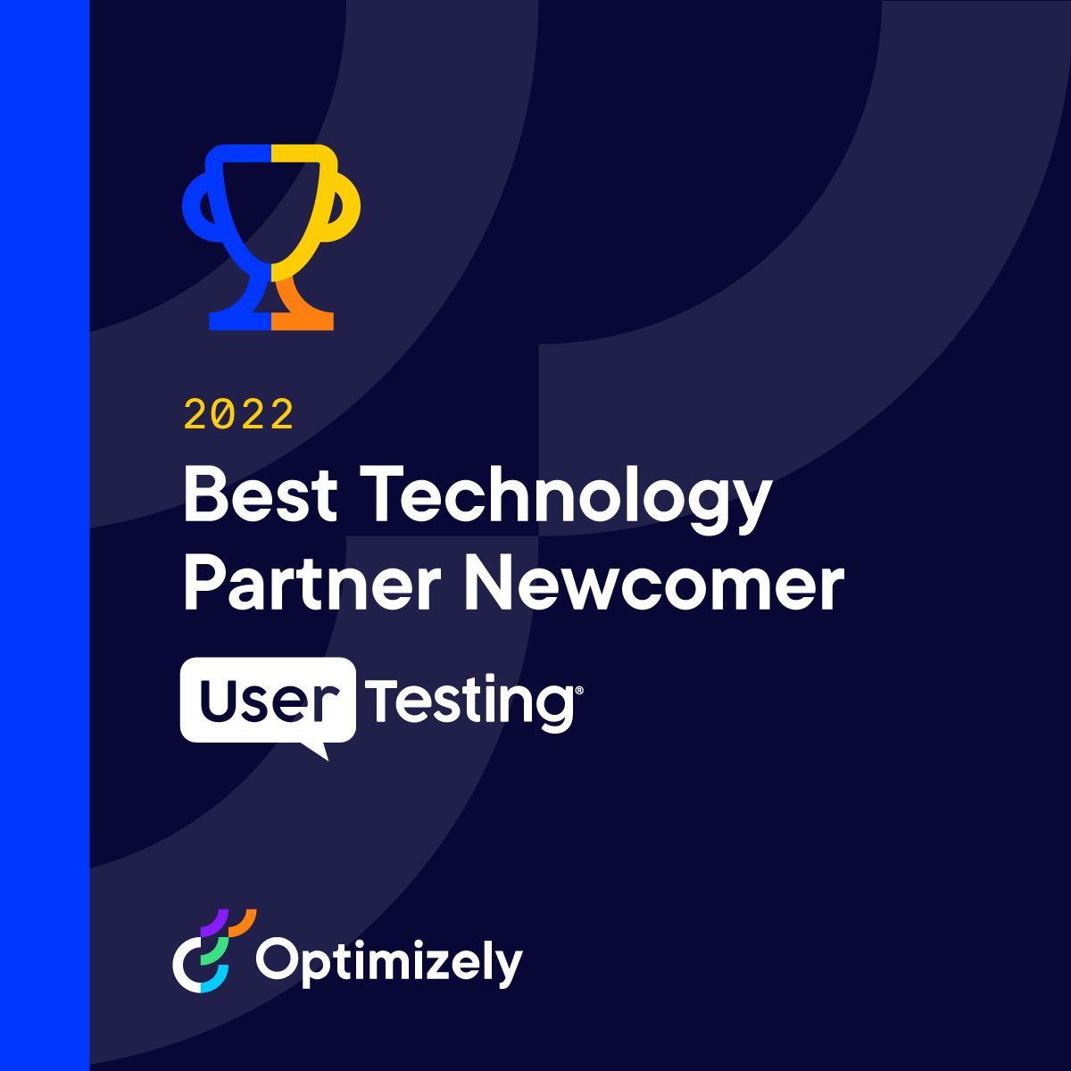 usertesting's tweet photo. We’re proud to be an @Optimizely 2022 award winner! #OptimizelyPartner https://t.co/BxQTuUs3p4