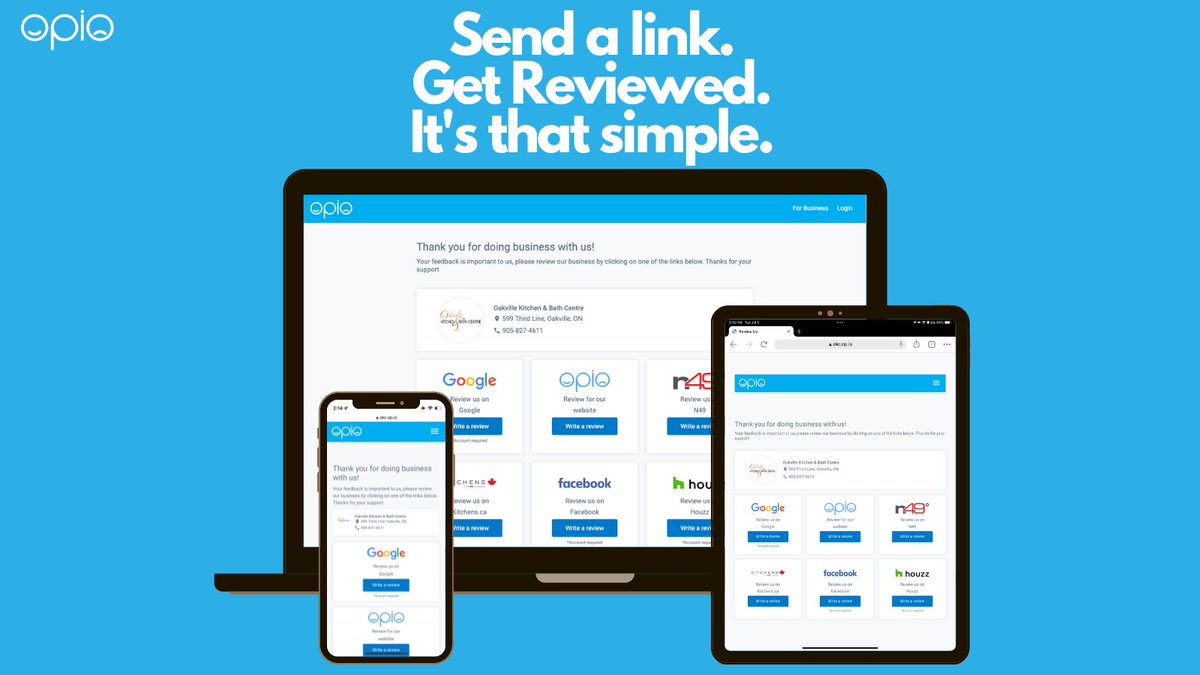 Our new review landing page makes it super easy and frictionless to garner reviews from customers from the website of their choice. When users click to write a review on either platform, they will be directed to the exact page to begin writing their review. #reviews