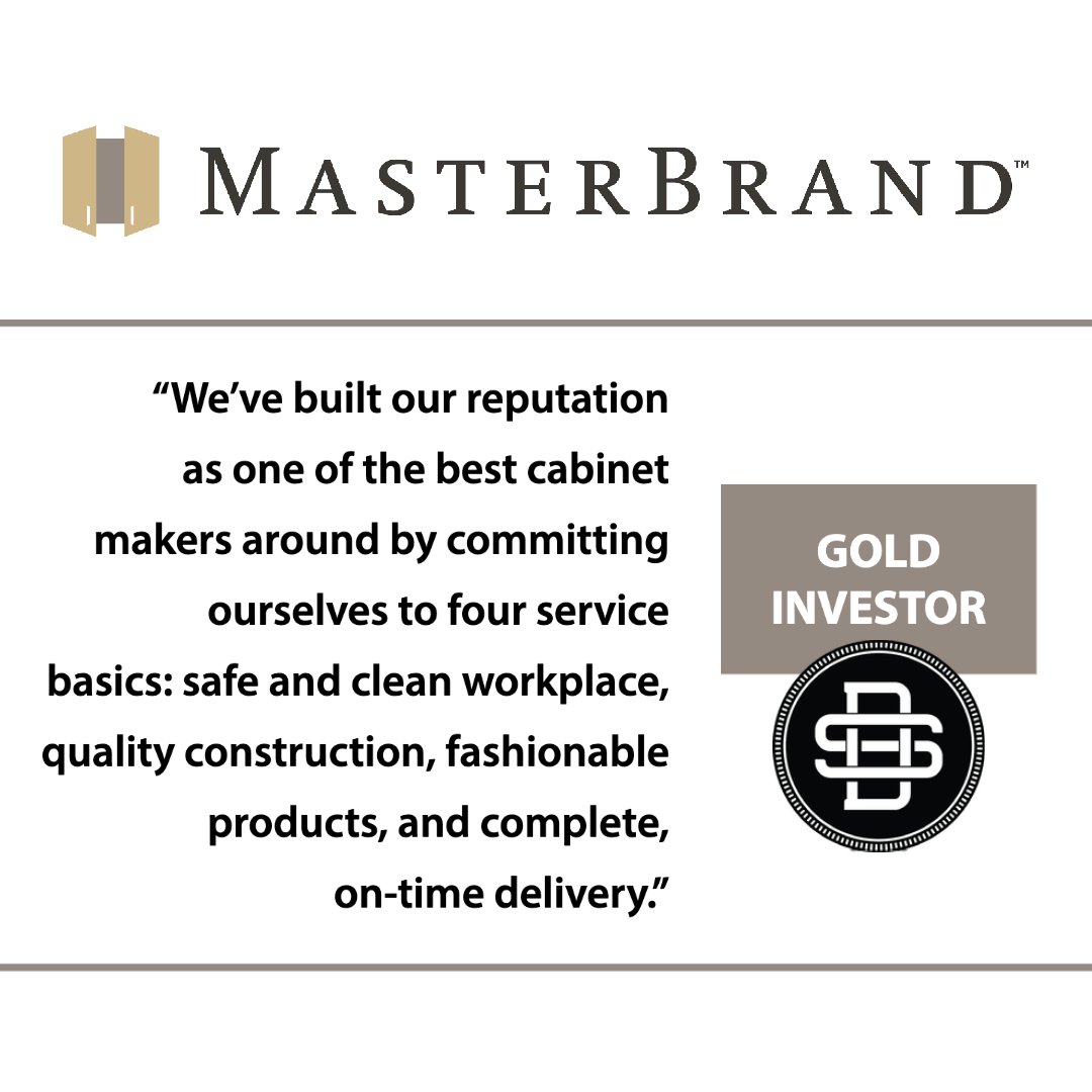 Dubois Strong is proud to announce MasterBrand as a GOLD Investor. Thank you for your help in shaping the future of our community! Learn more about MasterBrand in the link: masterbrand.com

#duboisstrong #masterbrand #cabinets #manufacturing #kitchendesign