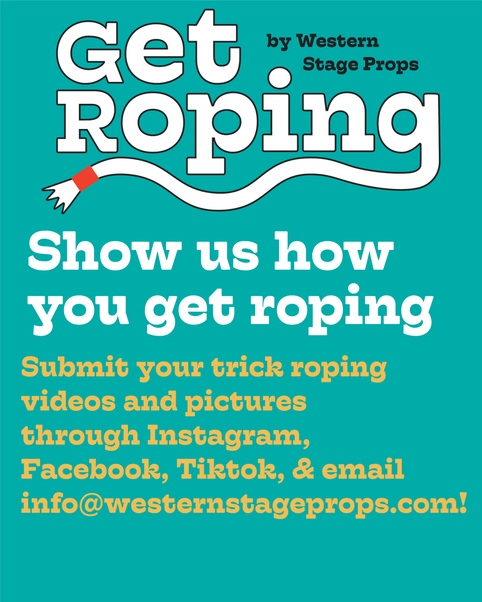 GetRoping's tweet photo. CALLING ALL TRICK ROPERS!!! Show us how you get roping by sending your videos and pictures to our social media or email info@westernstageprops.com https://t.co/LdnC26QPbC