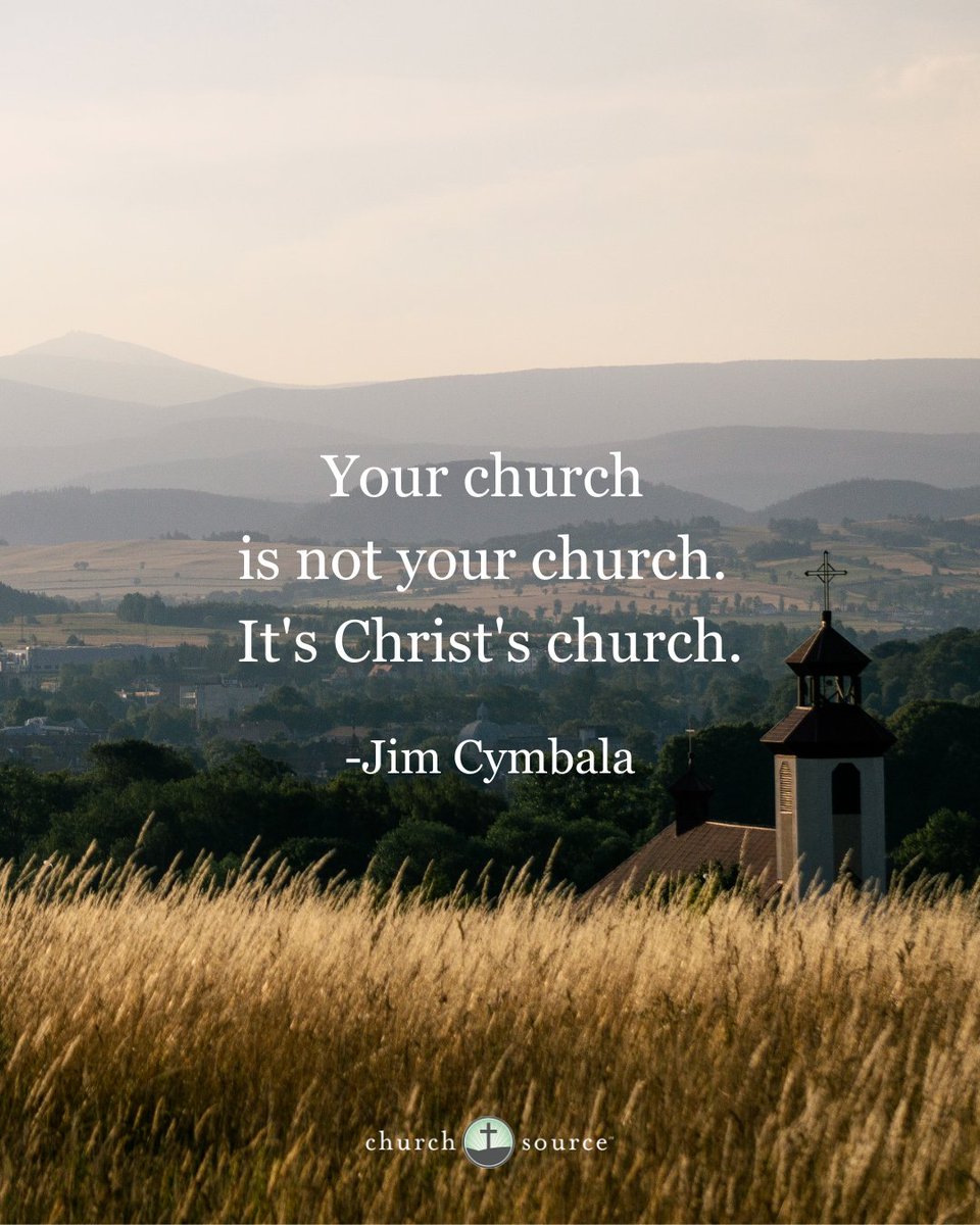 Church Source (@churchsource) on Twitter photo "Your church is not your church. It's Christ's church.
In order for his church to flourish, we have to minister his way."- <a href="/jimcymbala/">Pastor Jim Cymbala</a>
Cymbala's new book, Fan the Flame, was written to to help churches face difficult times in the name of the Lord.➡️bit.ly/3rLEna9 "Your church is not your church. It's Christ's church.
In order for his church to flourish, we have to minister his way."- <a href="/jimcymbala/">Pastor Jim Cymbala</a>
Cymbala's new book, Fan the Flame, was written to to help churches face difficult times in the name of the Lord.➡️bit.ly/3rLEna9