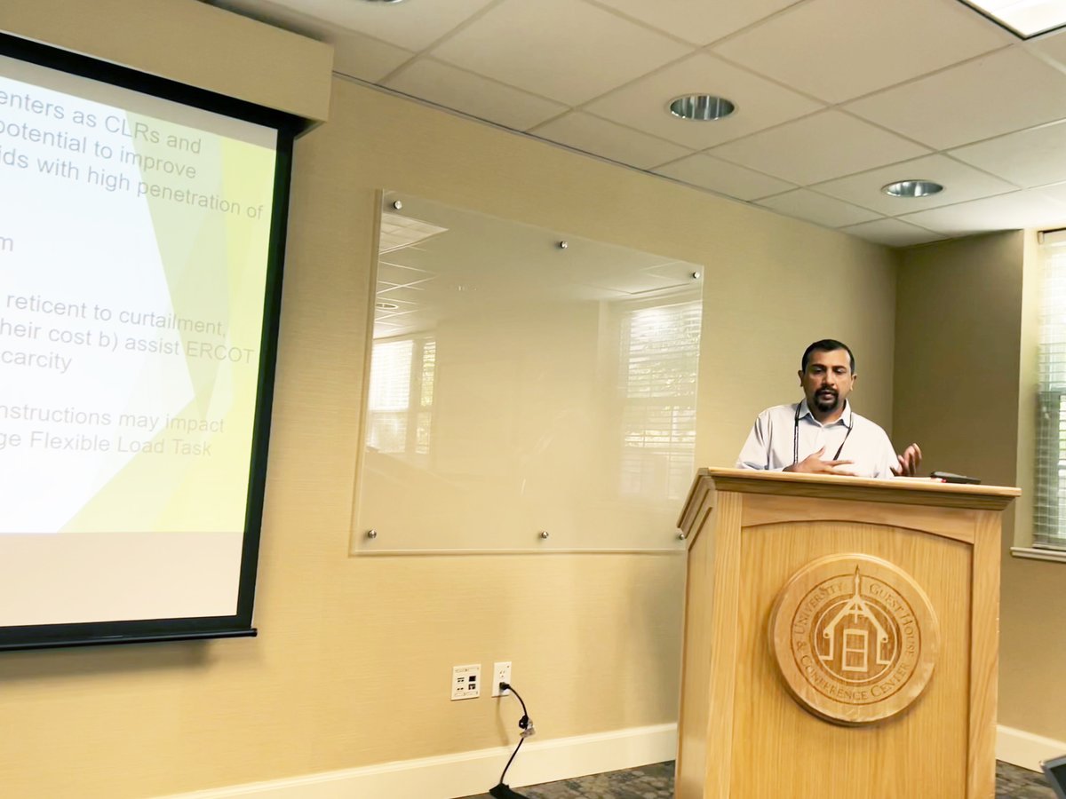 Lancium's tweet photo. Huge congratulations to our very own Muhammed Rahim! He was in Salt Lake City this week presenting his whitepaper, "Modeling Aspects of Controllable Load Resources in Bitcoin Mining Applications," at the 54th North American Power Symposium. #thoughtleadership #teamwins #lancium https://t.co/SIEYlMGUQA