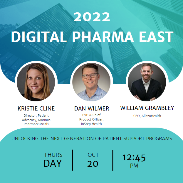 InStepHealth's tweet photo. Join us on Thursday, October 20th, where Dan Wilmer, InStep Health EVP &amp; Chief Product Officer, shares his insights on a panel discussing the next generation of patient support programs! Register here; you won’t want to miss it!
https://t.co/LpqUZZLL4i https://t.co/bp6PJ5ZGP4
