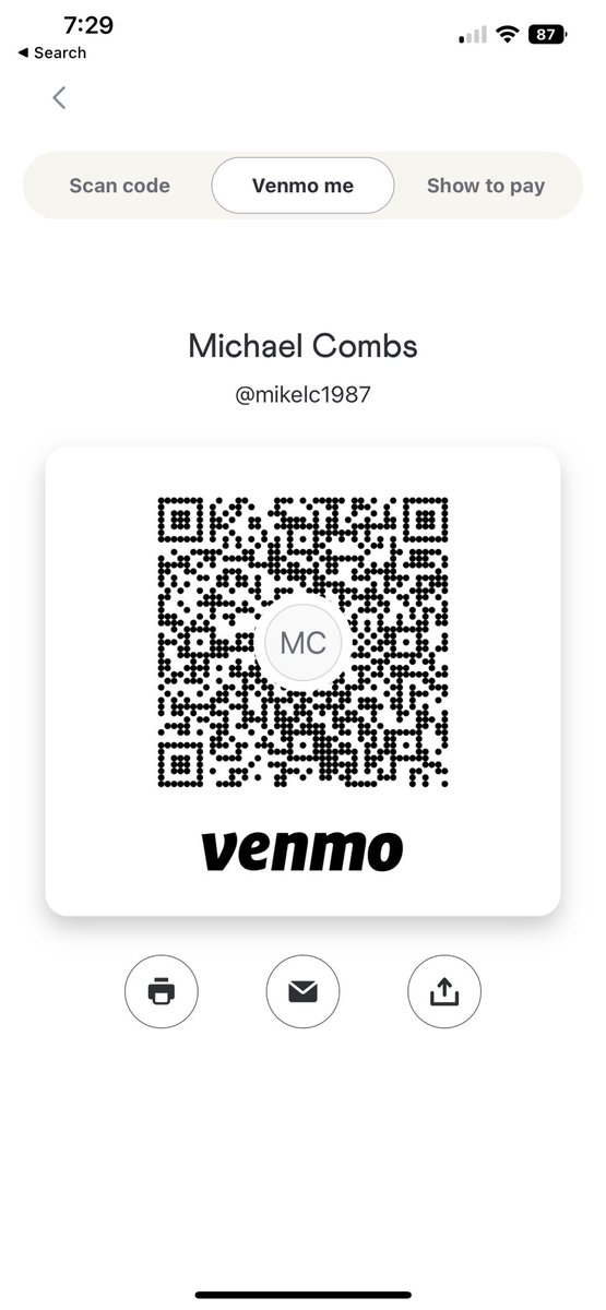 mikelcanfly's tweet photo. @Venmo https://t.co/2oYbT7fgs2