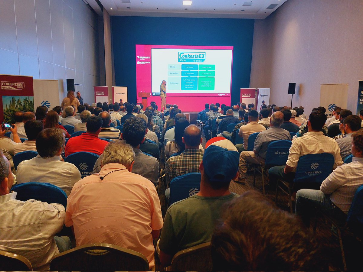 Nuestro especialista Dani Fadda en el lanzamiento Enlist Conkesta- Tucumán!! <a href="/BrevantSemillas/">Brevant Semillas</a> <a href="/CortevaARG/">Corteva Argentina</a>