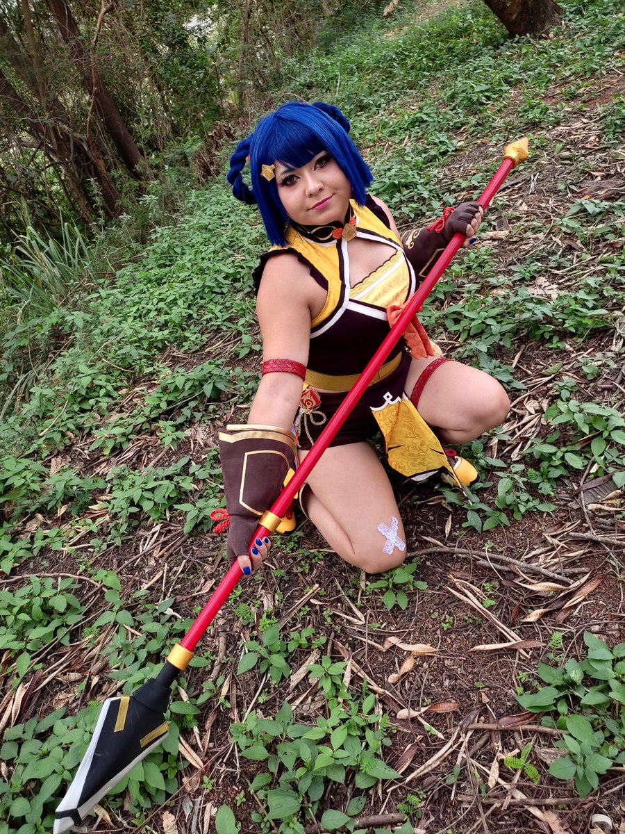 cat_cos2's tweet photo. Me: Xiangling @BRGenshinImpact #Genshinlmpact #genshincosplay #GenshinImpactcosplay https://t.co/zCF1xigX6C