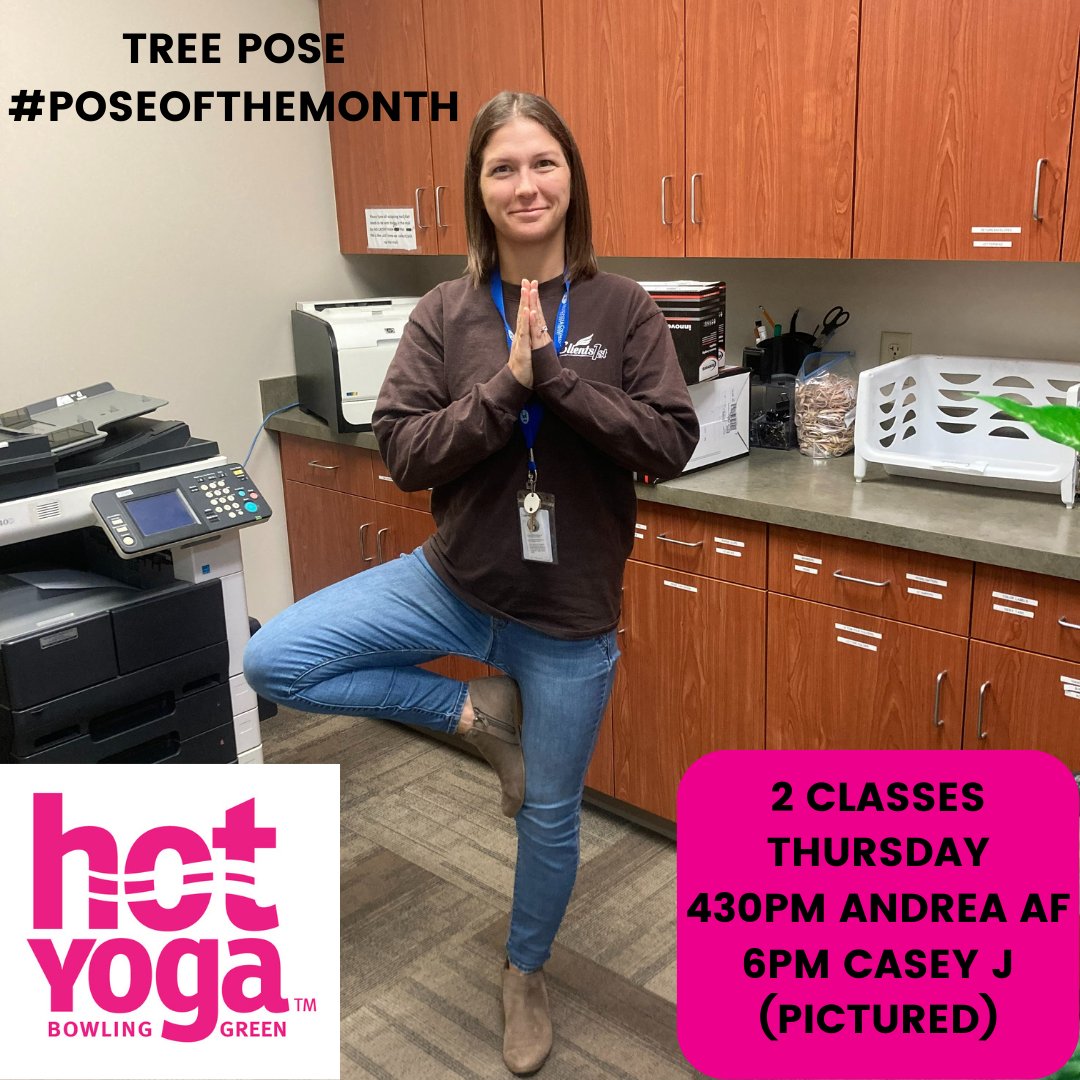 HotYogaBG1's tweet photo. #TREEPOSE #POSEOFTHEMONTH #YOGA #YOGAEVERYDAY #HOTYOGAEVERYDAY #MOVEWITHUS #BREATHEWITHUS #MEETUSONTHEMAT #COMESWEATWITHUS #JOINUS #THURSDAYYOGA https://t.co/5J6rjzfack