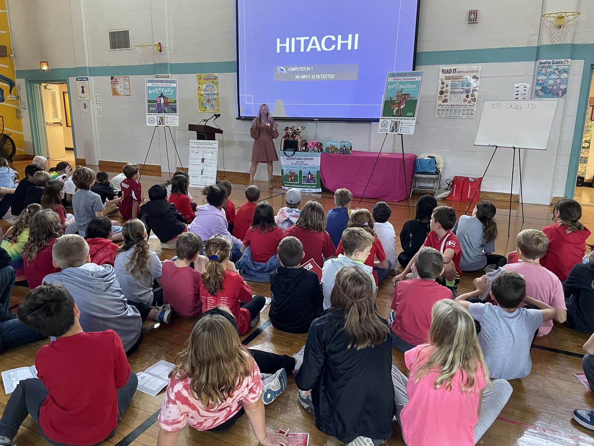 ErinMancini3's tweet photo. We had a great day https://t.co/bEBu1FRLqG around Jarrettown! Our day consisted of many stations around the school and included an author visit and fire safety assembly 🔥📚 🐉♥️ I think I recognize that firefighter… @CB_MrLaird https://t.co/vLaeC7VkyG