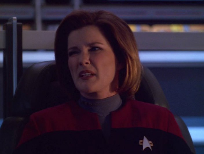 Alex Perry on Twitter "Janeway outplaying Kashyk in “Counterpoint” is