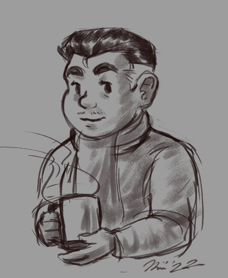alittlesaltyart's tweet photo. Just Draw 6; I feel like crud, but have a Squeaky in a sweater. #ZENITHProject https://t.co/L7JCWWNnV0