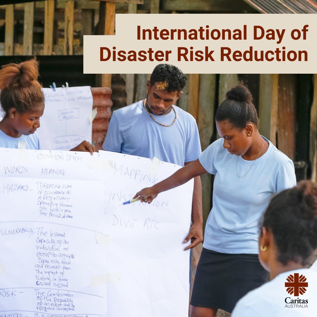 Today is International Day of Disaster Risk Reduction. 
Preparing for disasters is crucial, especially for vulnerable communities in countries like the Solomon Islands, situated on the Ring of Fire.