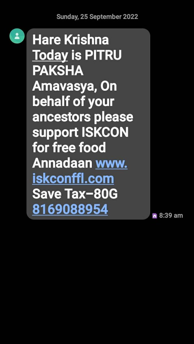 worldofanjay's tweet photo. @iskcon @Keir_Starmer Why do you do that ? Has ISKCON's level dropped so low?
#cybercrime https://t.co/EuOwKlmIPP