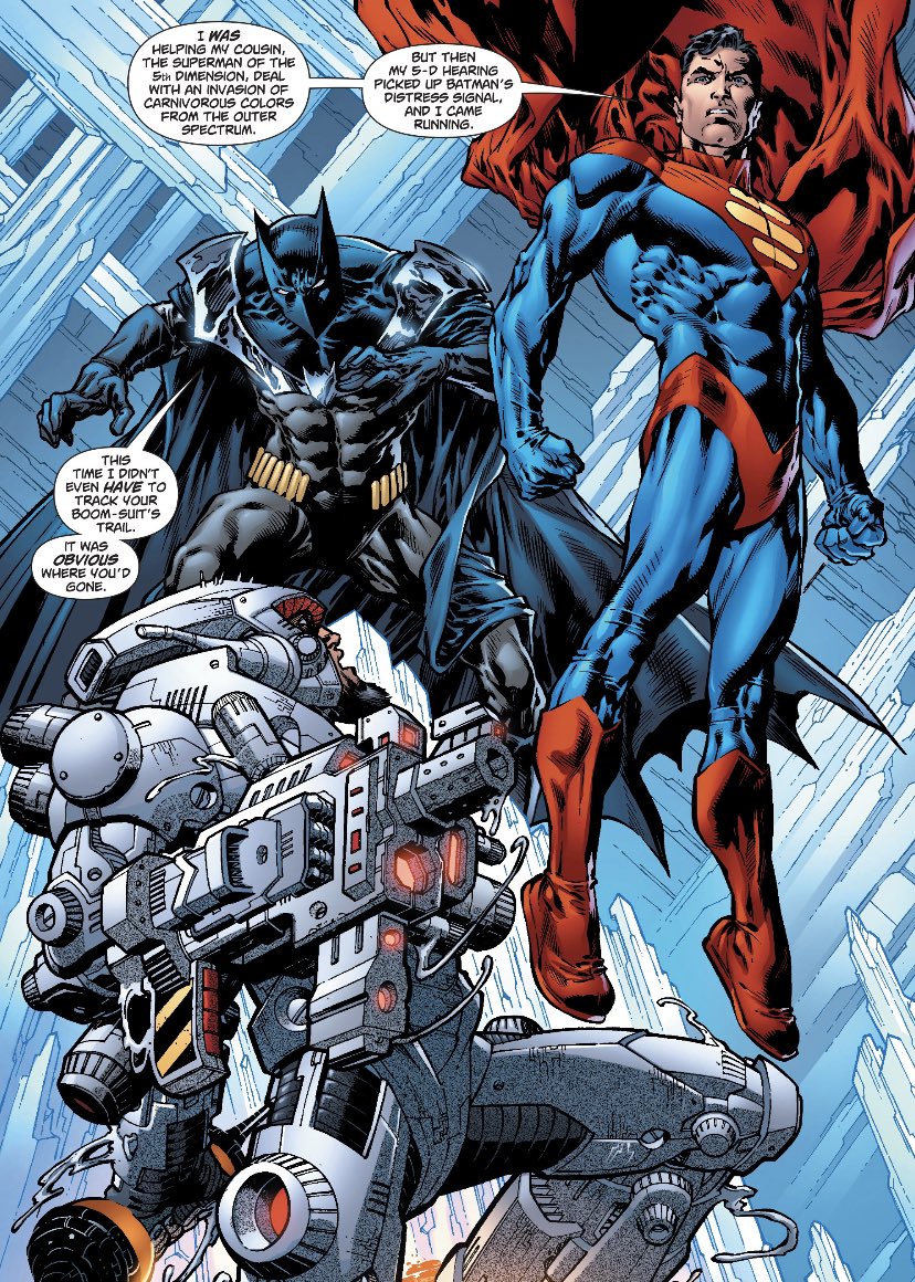 chelsdaniel280's tweet photo. “But then my 5-D hearing picked up Batman’s distress signal, and I came running.”
(Superman/Batman #79 - Chris Roberson, Jesús Merino, Blond, and John J. Hill)
#Superman #Batman #Epoch
#DCOneMillion #dccomics https://t.co/w84q9PkB7b