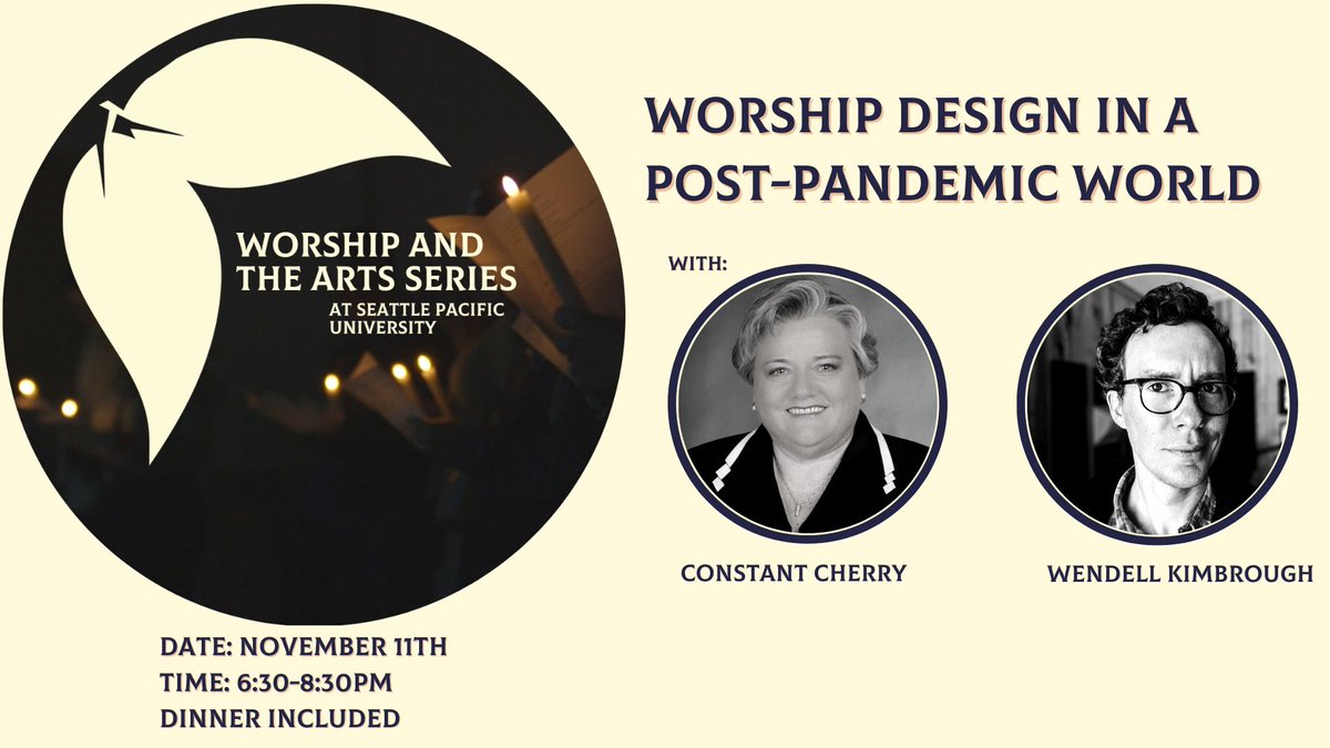 Our Worship and Arts Series is back! And we've got a great opening dinner seminar:
Our worship and arts series is back.
eventbrite.com/e/worship-desi…