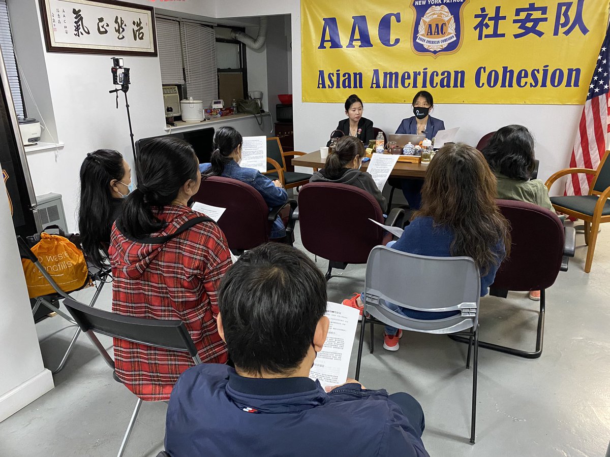 napawfnyc's tweet photo. Organizer Liliy Liang is teaching us the history of how impoverished people caught 100 years ago for the social safety next and how attacks on welfare are rooted in racism, xenophobia and classism https://t.co/qATtCF3Jbj