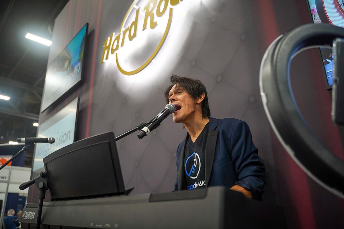 We're having an amazing time at #imex22! Come visit us on the Hard Rock  booth (F1143) for an #instahit, or in the Hosted Buyers Lounge where our rockstar team is playing your favorite covers.