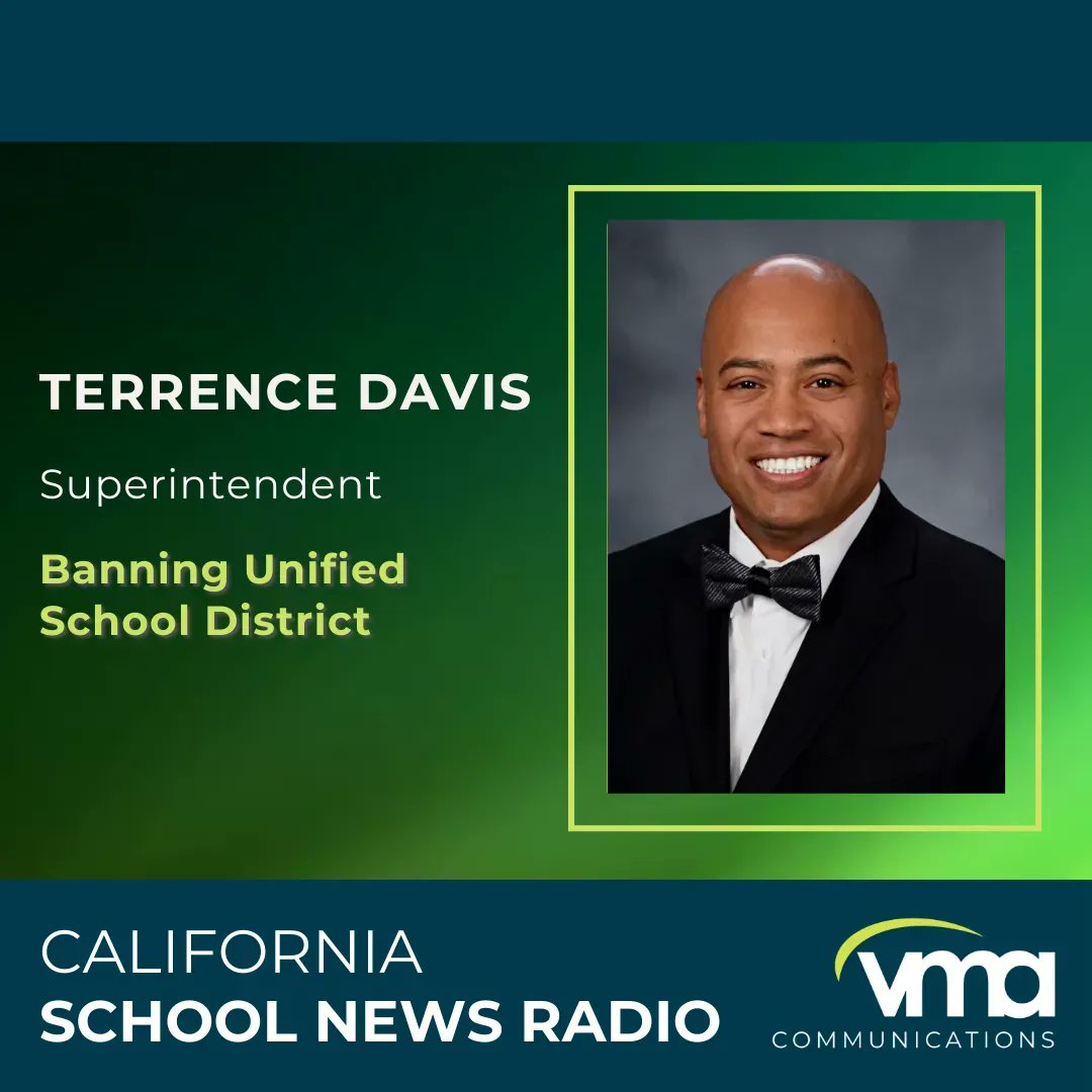 @BanningSchool was featured on CASN Radio! Listen to the episode - bit.ly/3TcQoRr - and hear from Supt. Terrence Davis! He discusses his plans to create a positive school climate throughout the District, increase transparency within the community, and more.