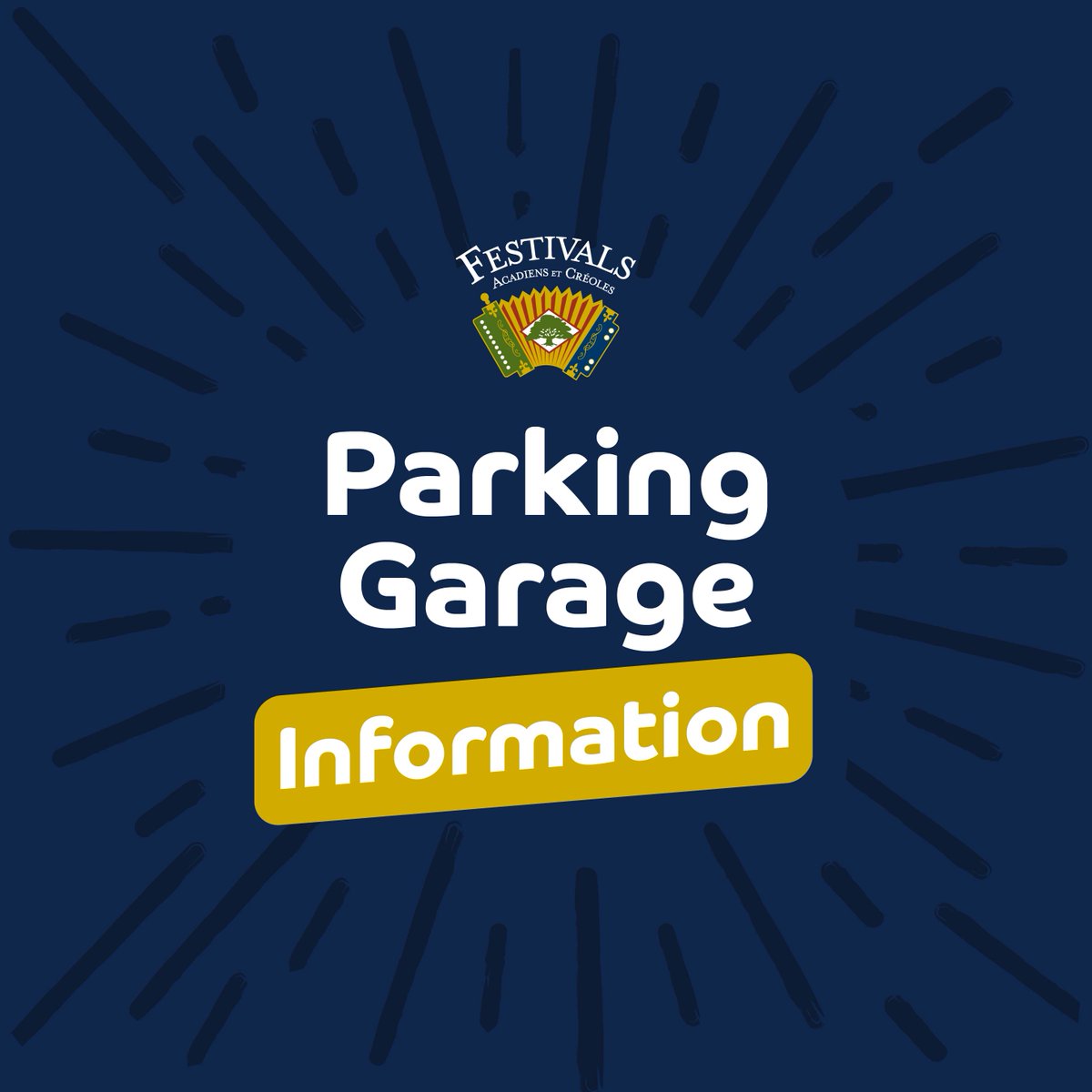 If you plan on parking in the parking garage for Festivals, save time and download the ParkMobile app! We no longer have operational meters in the garage, so you can now use the app to pay instead. For more information and to download the app, visit bit.ly/3Mp8JJ5