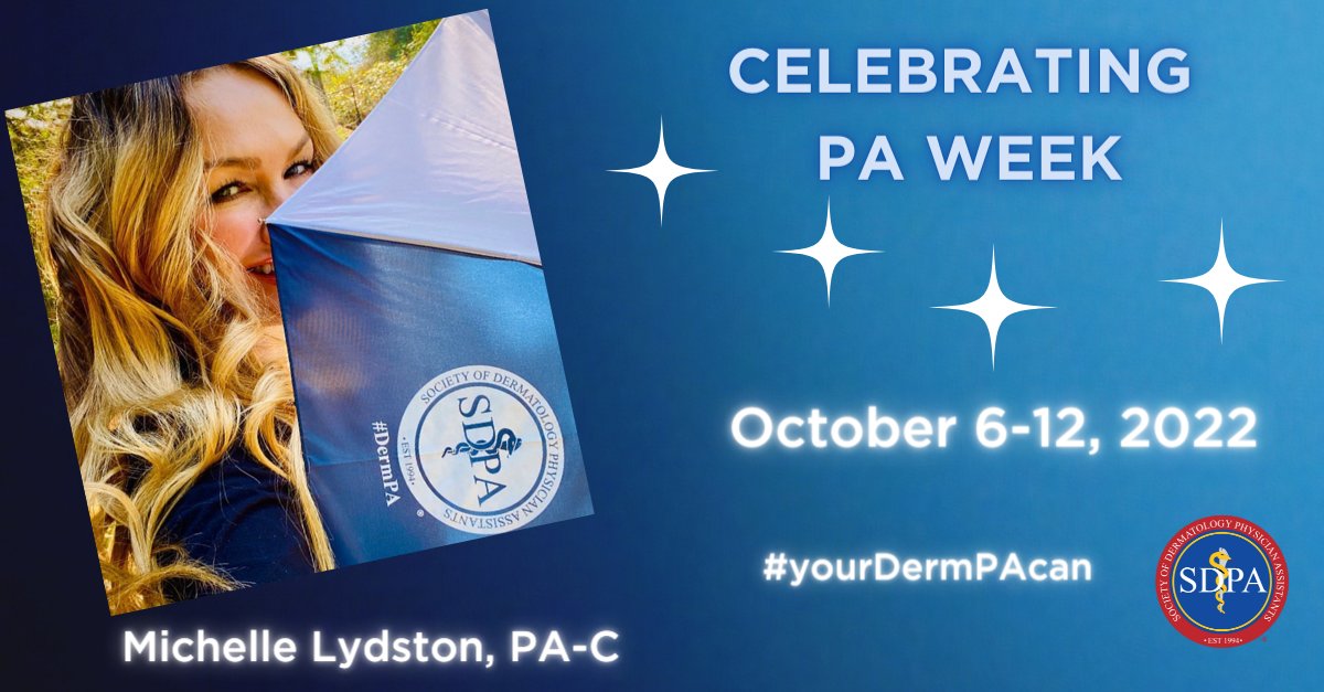Happy #PAweek! SDPA shipped its members beautifully branded umbrellas to shield them from sun or rain – any day of the year! Celebrate #PAweek by thanking #PAs for their contributions to #positivepatientoutcomes. #yourDermPAcan #DermPA