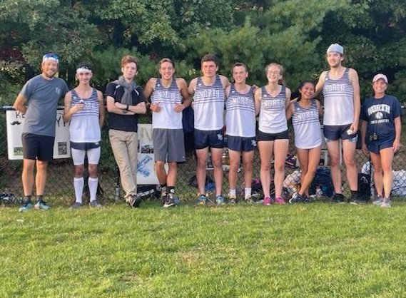 PlyNorthXC's tweet photo. Fantastic group of seniors!!
 Happy the teams were able to get the wins today.  Both squads win with a score of 21-34 against Silver Lake. https://t.co/CORn6ve4fC