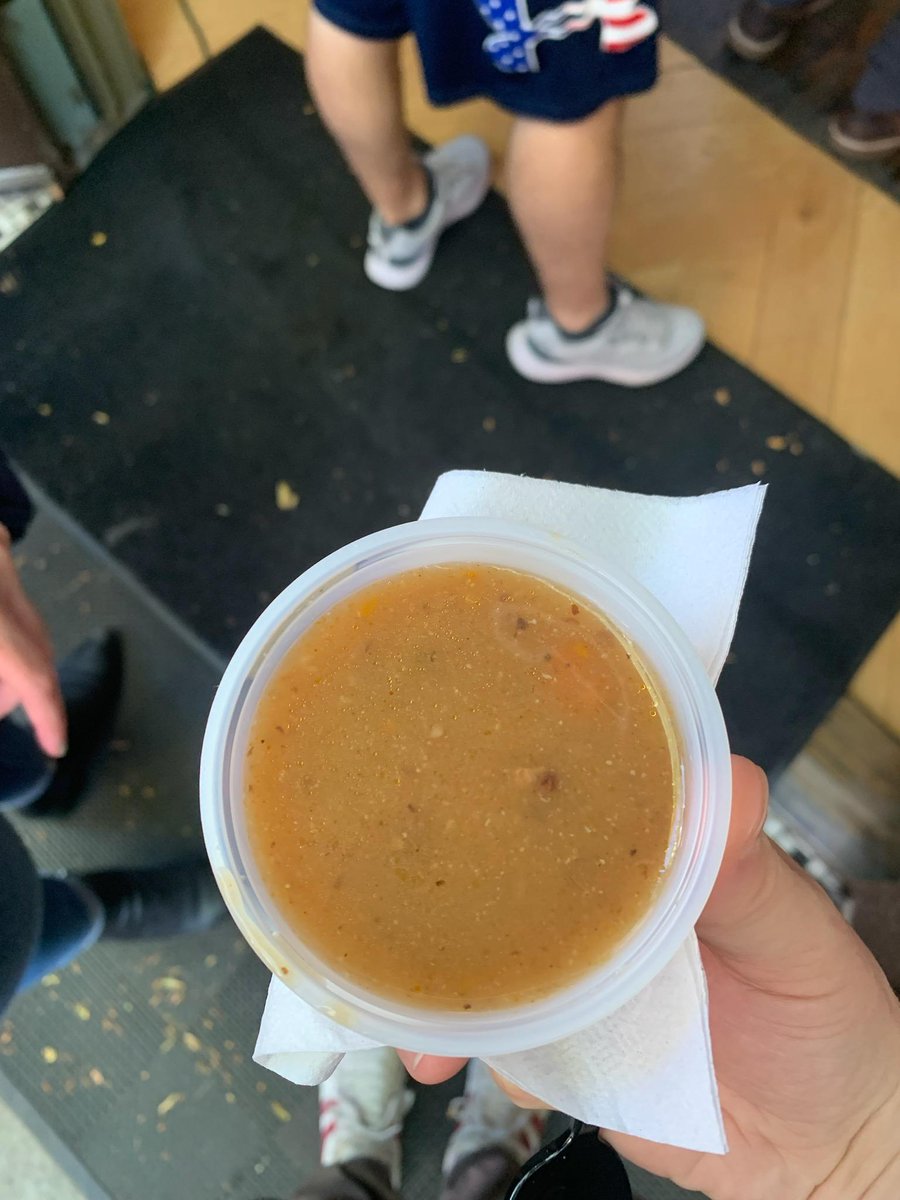 TomBaikAndSons's tweet photo. Soup 12: Bbq Brisket chowder soup #31SoupsofHalloween https://t.co/ASfPOMj7Bn