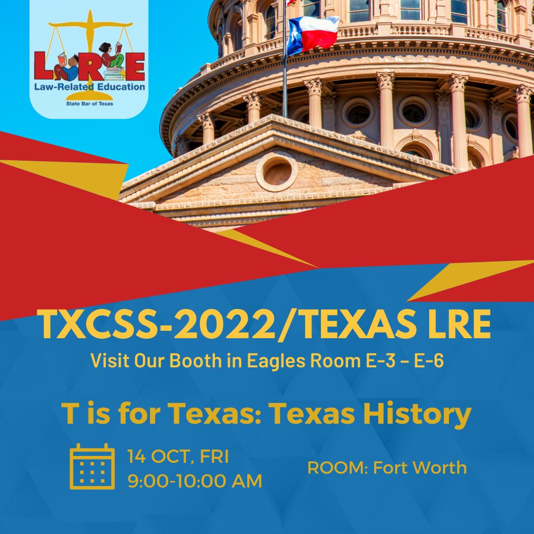 Texas_LRE's tweet image. Going to TxCSS this week? LRE will be there. Come visit us at our booth and join our session T is for Texas!!!!! #TXCSS2022 #TexasLRE