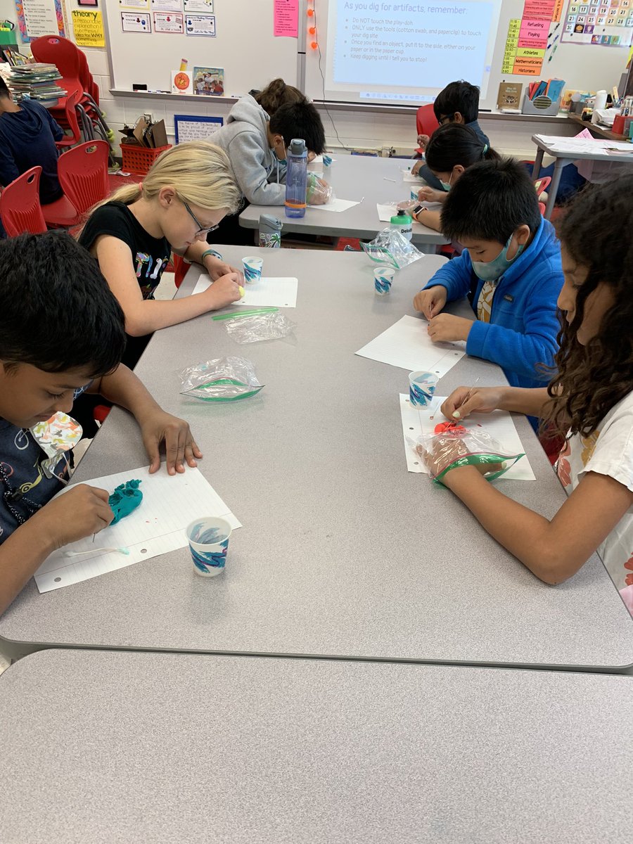 EducatorAkbar's tweet photo. These archaeologists DIG hands-on social studies! @ForestvilleFCPS https://t.co/gXQIUxs3Ar