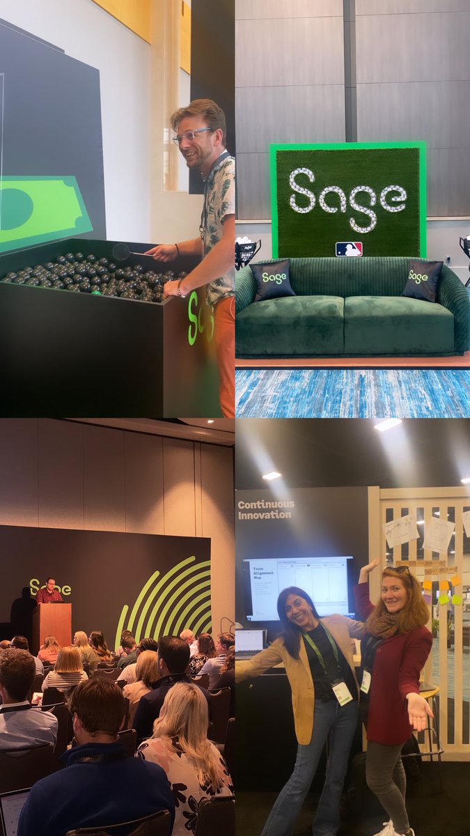 Sage Transform Day 1 completed 💪
 
A big thank you to everyone that joined us today, it has been a blast!
 
Were you there too? Share pics below 📸
 
#SageTransform