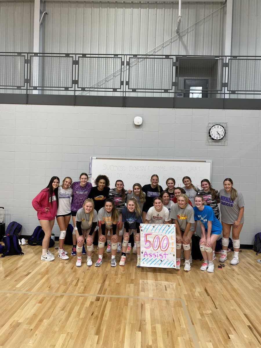 Norwalk Volleyball (@norwalkvb) on Twitter photo Congratulations to Sophomore setter <a href="/elizabeth_ive/">Elizabeth Iverson</a> on reaching 500 assists so far in her career this past week! Many more to come! <a href="/Norwalk_Pride/">Norwalk Activities</a> <a href="/IGHSAU/">IGHSAU</a> Congratulations to Sophomore setter <a href="/elizabeth_ive/">Elizabeth Iverson</a> on reaching 500 assists so far in her career this past week! Many more to come! <a href="/Norwalk_Pride/">Norwalk Activities</a> <a href="/IGHSAU/">IGHSAU</a>