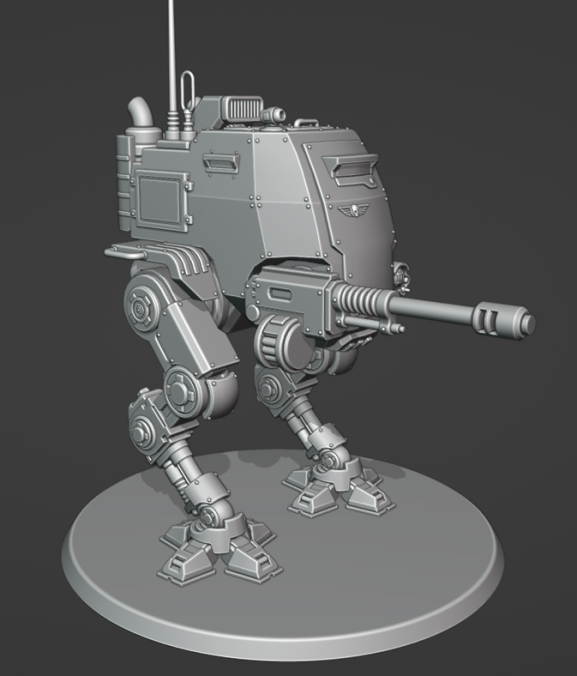 BolisGuillaume's tweet photo. Working on a w40k sentinel model, trying to see if i can model one from the previewed pictures before the figurine gets released ^^
#warhammer40k #w40k #b3d #blender #3dmodeling #WIP #3dart #WarhammerArt #warhammer https://t.co/9YTiNLYONp