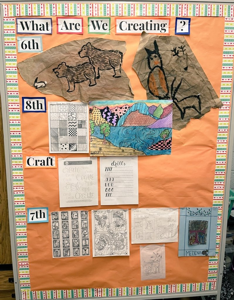 Some terrific <a href="/AVLCitySchools/">Asheville City Schools</a> third graders at Ira B. Jones taught me all about finding evidence in the text in our visit today. And, then at <a href="/ACSMontfordNSA/">Montford NSA</a> I saw students creating; putting design thinking into action while giving one another meaningful, constructive feedback!