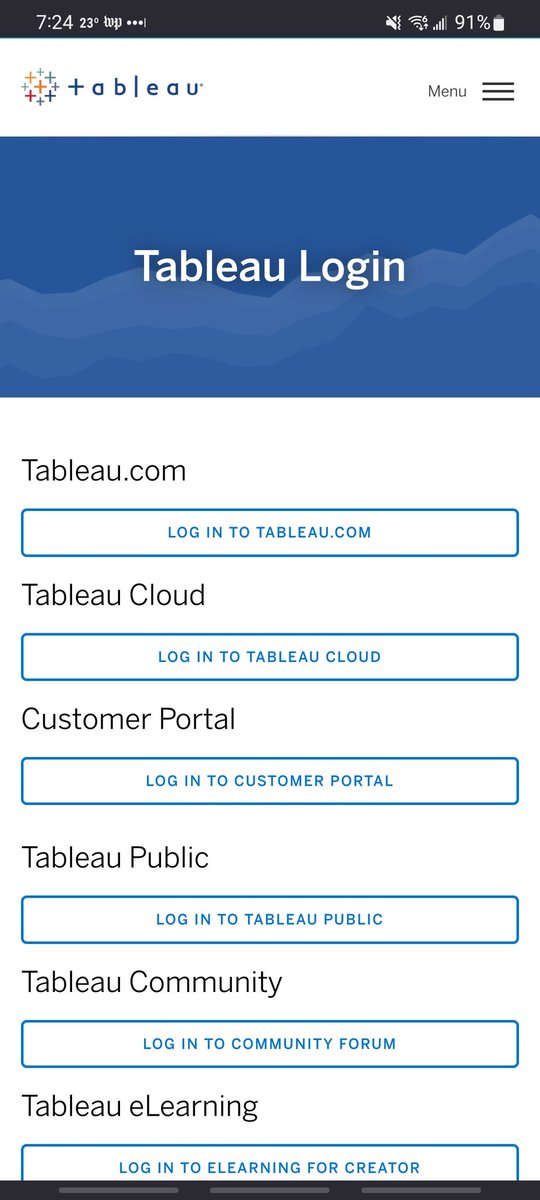 mkrupnic's tweet photo. Wow, if ever there was a need for Single Sign On and a unified user experience.... @tableau @TableauSupport #SSO #UX https://t.co/4LExdotgbb