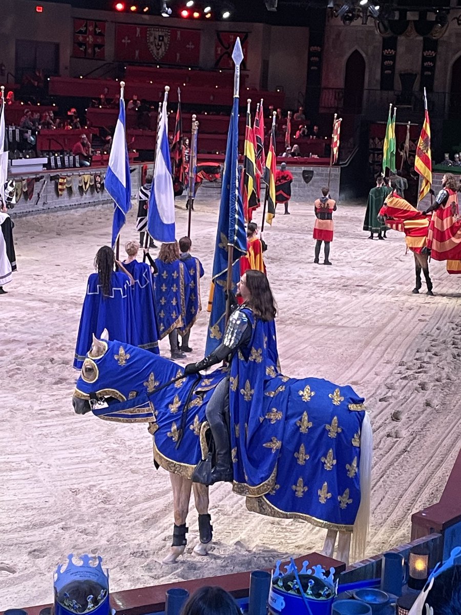 You know, Blue knight winning!
