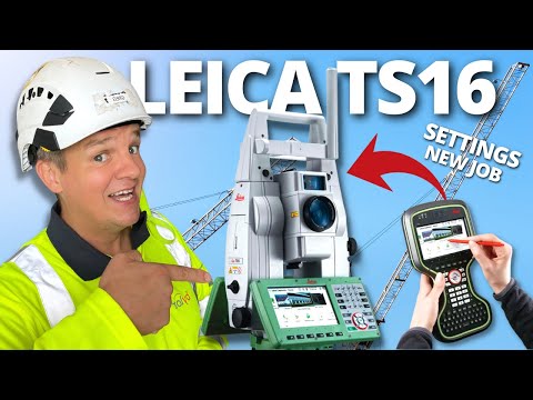 How to use a TOTAL STATION. Opening a new job &amp; Prisms. - learn.landsurveyorsunited.com/280895/how-to-… #surveying-basics #total-stations