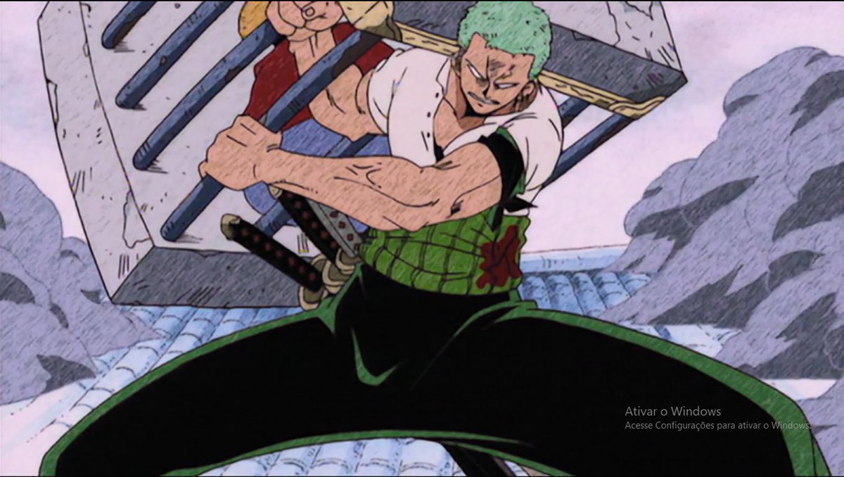 Meejex2's tweet photo. Episódio 6

O Zoro estourou os caras com uma buggy bolas e levou o pirata que estica que tava na gaiola, levando a gaiola, ele todo ferido e a Nami chorando no pé do ouvido dele enchendo o saco, mas ele la levando ele é muito foda, ai ele cansa e larga as coisas na frente de um+ https://t.co/QeWlT84qds