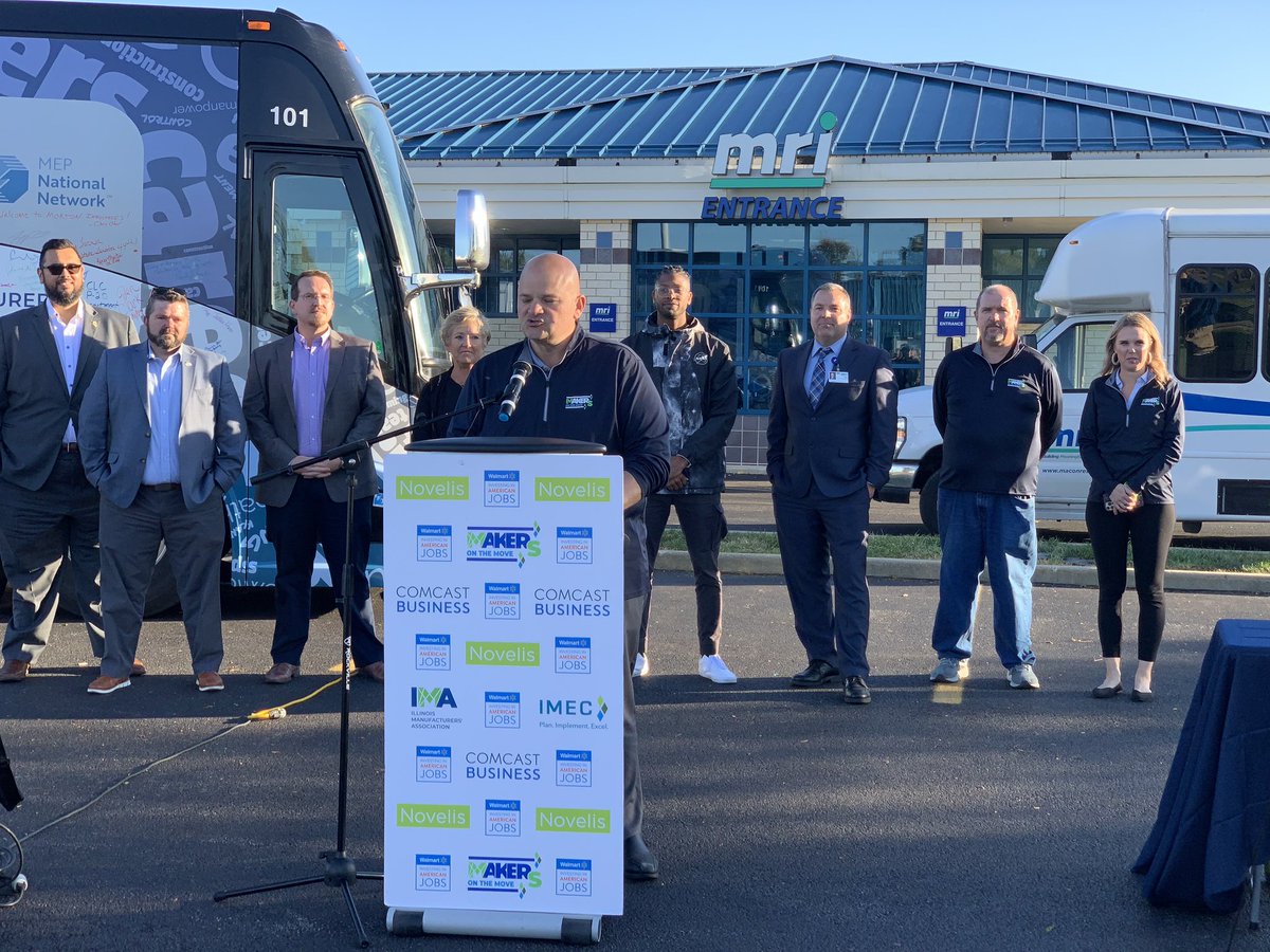 IllinoisMfgAssc's tweet image. It was wonderful to be back in my hometown of #Decatur at @MRI_Decatur with their great leader Amy Bliefnick. MRI employs 200 individuals with developmental disabilities who make a variety of products including every IL license plate - 150 MILLION plates in 40 years!