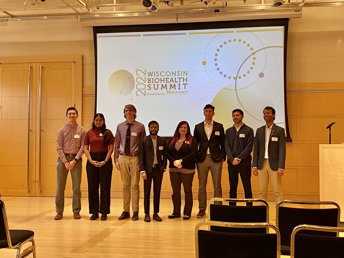 Congrats to the student participants at the Second Annual Biohealth Communications Competition put on by <a href="/BioForward/">BioForward</a>! A particularly great showing from <a href="/UWMadison_BME/">UW-Madison BME</a> trainees!!