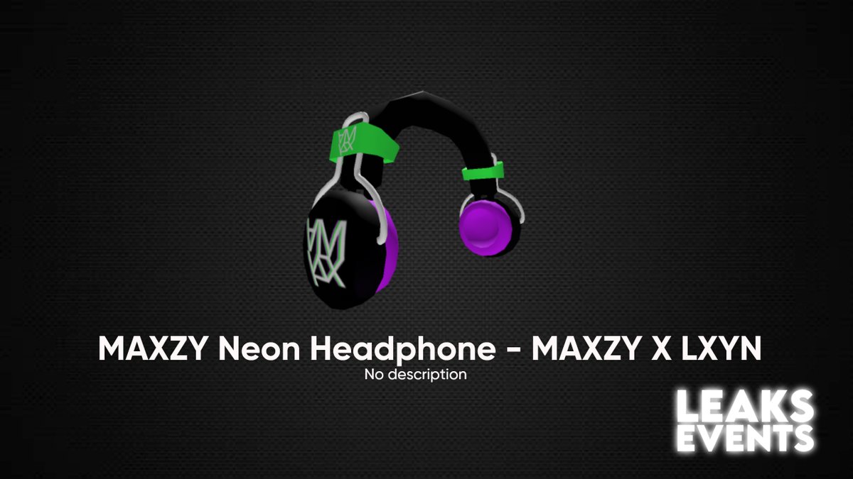 LeaksEvents's tweet photo. 🎵MAXZY x LXYN DJ Party
Aqui mias 4 Itens para o evento, eles já estão no catalog. Há mais outros itens, mas ainda não foram lançados.
#Roblox #RobloxDev #MAXZY #LXYN #RobloxEvents $RBLX https://t.co/cUcAlv6iLr