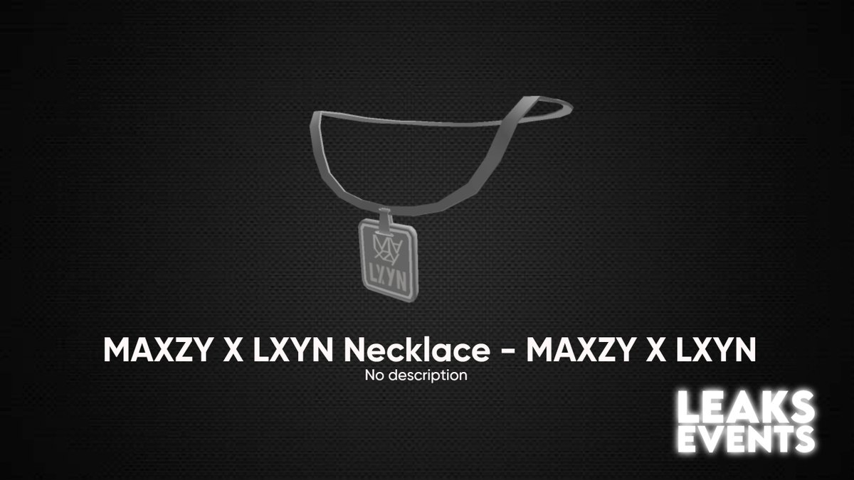LeaksEvents's tweet photo. 🎵MAXZY x LXYN DJ Party
Aqui mias 4 Itens para o evento, eles já estão no catalog. Há mais outros itens, mas ainda não foram lançados.
#Roblox #RobloxDev #MAXZY #LXYN #RobloxEvents $RBLX https://t.co/cUcAlv6iLr