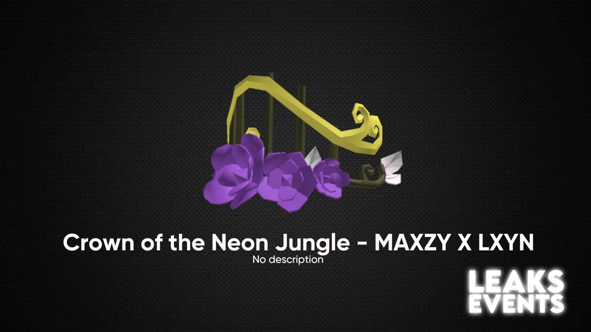 LeaksEvents's tweet photo. 🎵MAXZY x LXYN DJ Party
Aqui mias 4 Itens para o evento, eles já estão no catalog. Há mais outros itens, mas ainda não foram lançados.
#Roblox #RobloxDev #MAXZY #LXYN #RobloxEvents $RBLX https://t.co/cUcAlv6iLr