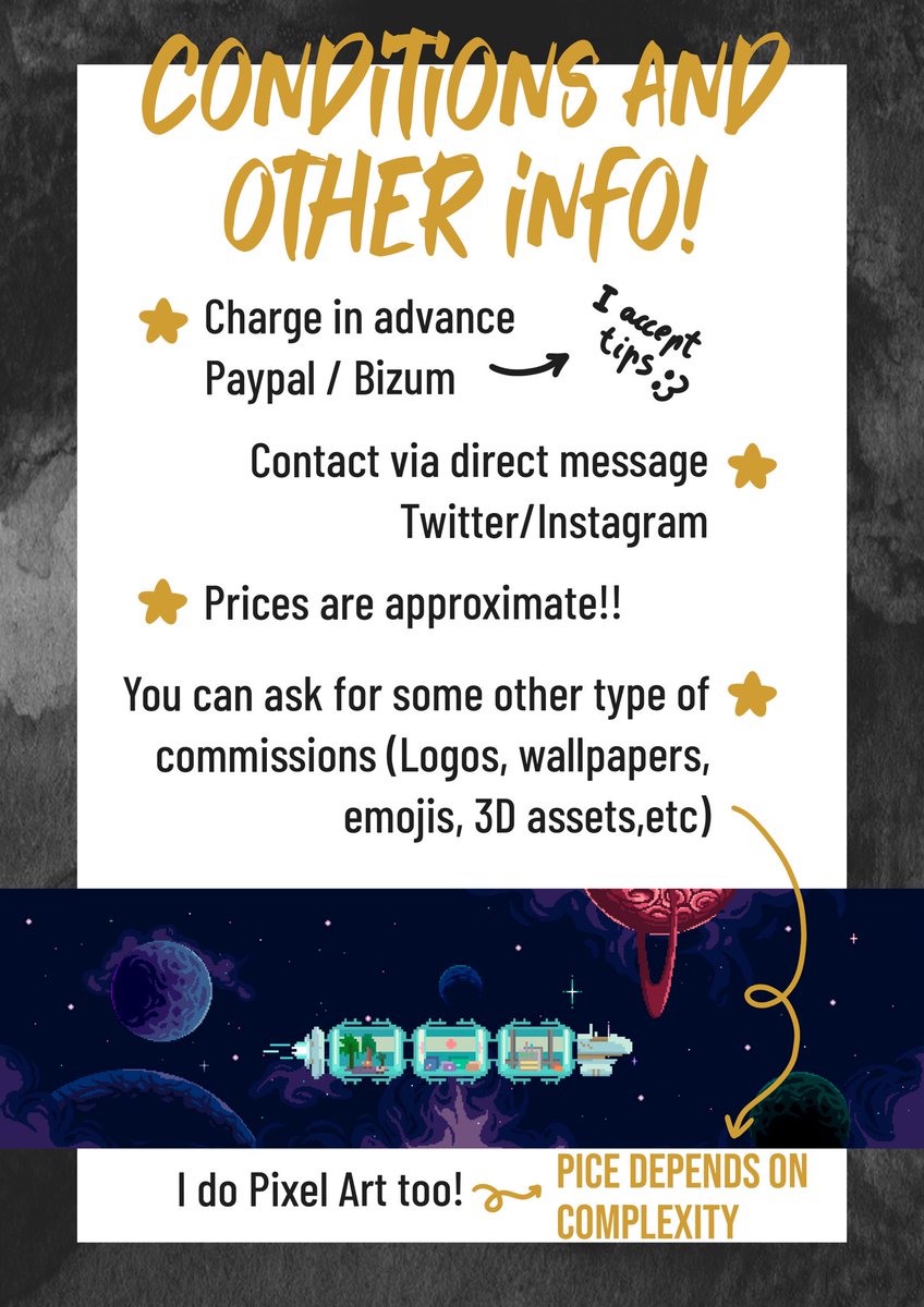 AriTheySaid's tweet photo. COMMISSIONS OPEN 2.0✨

Cambio de precios y nuevas promos!
Me ayudáis mucho con esto, así que si queréis una comi no dudéis en abrirme MD!
Los RTs se aprecian 💕

#commissionsopen #commissions #illustration https://t.co/eFgrl9Uoue