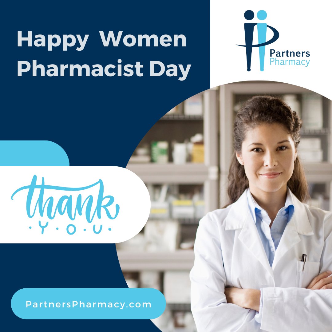 PartnersPharma's tweet photo. Today, October 12th, we honor the female trailblazers who have made successful careers and such progress possible by recognizing the important contributions that women pharmacists make, every day.  Thank you! https://t.co/nBtOkQ8ju1