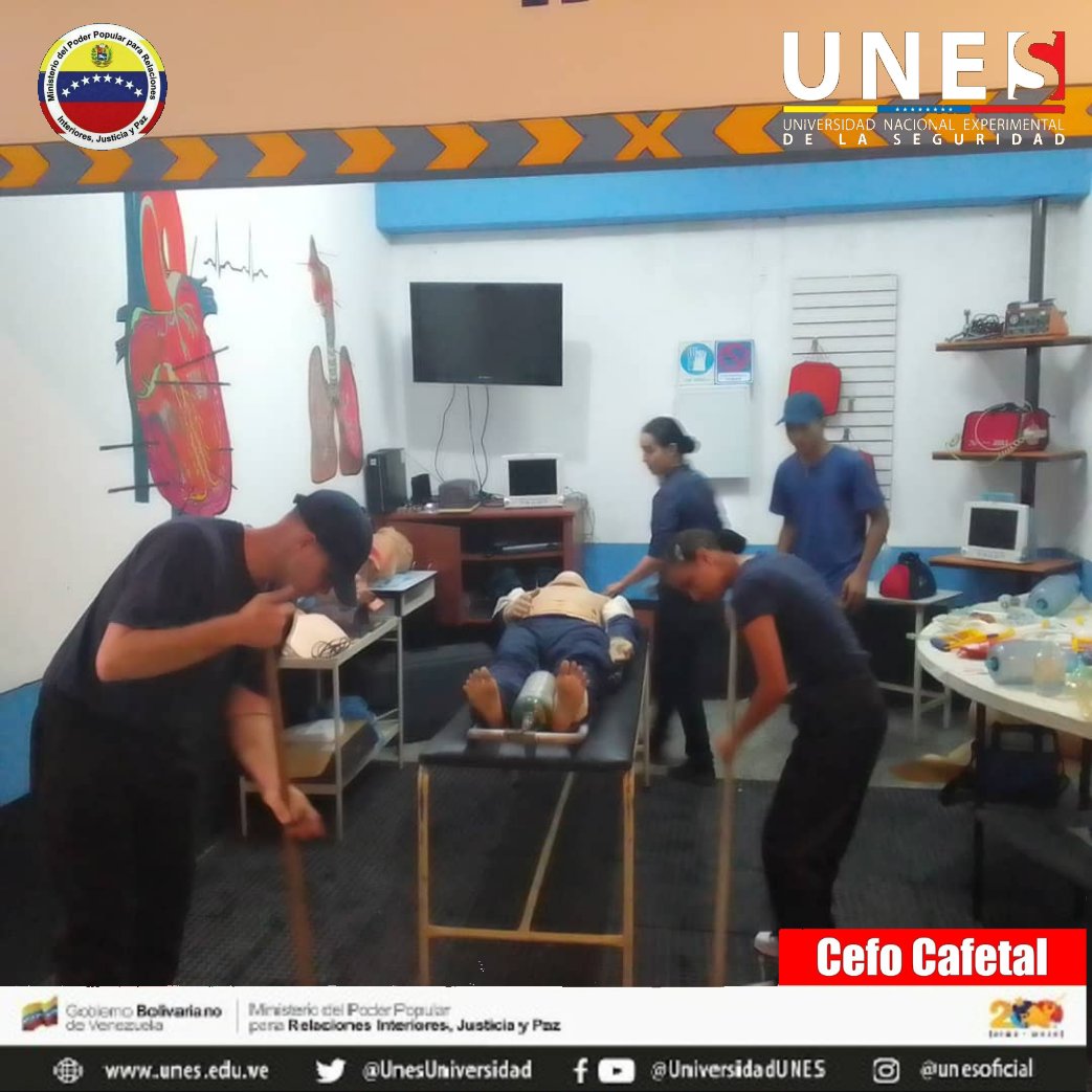 #GritoDeResistenciaIndígena 🇻🇪 Embellecimiento piso 3,4, Área de Estacionamiento y Área de Simulador PH del Cefo Cafetal, por Estudiantes Proceso Il-2022 Básico Bomberil, PNF Ciencias de Fuego, Seguridad Contra Incendio y Emergencia Prehospitalaria. 
<a href="/lacamer/">GRAL LARRY CARRERA</a> @DttoUnes1